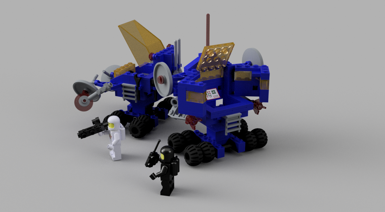 A3003953-乐高积木 6928 铀搜索车